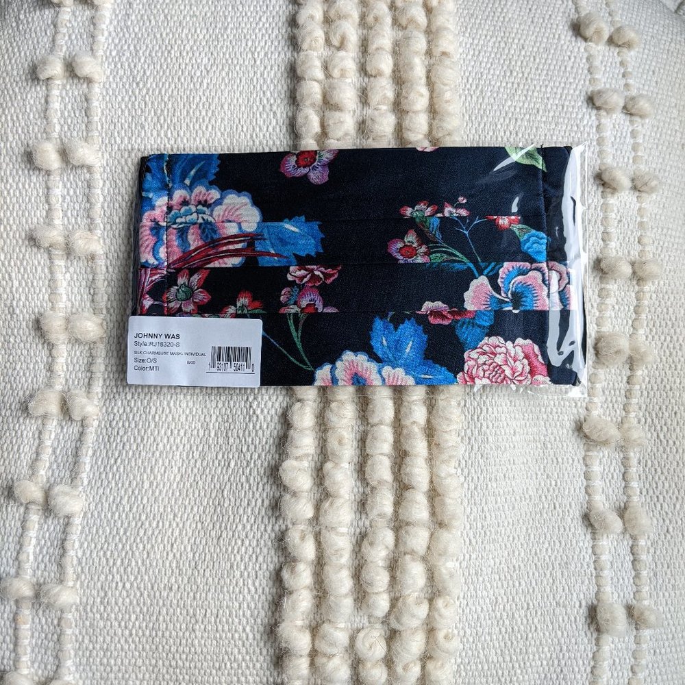 Johnny Was Signature Print Cotton Mask
